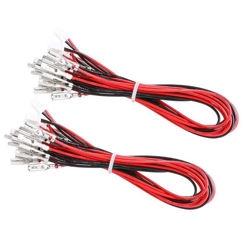 Guwarry 20 Pcs/Lot Zero Delay USB Encoder Jumper Wires Terminals Size 0.110 (2.8mm) Compatible with SANWA Arcade Buttons, Seimitsu, Japan Style Arcade Buttons/JST XH2.54 Plugs to .110 - Image 5